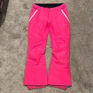Women’s Roxy Gore-Tex Bright Pink Ski Snowboard Pants